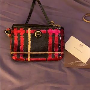Coach wristlet